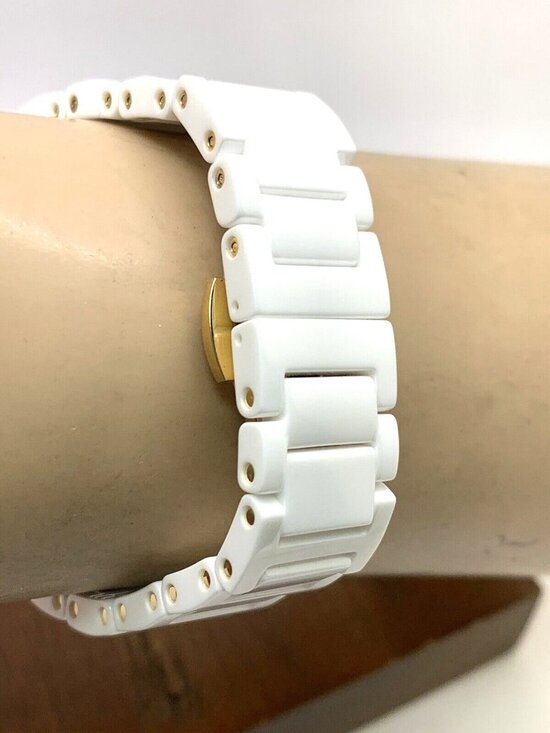 Bulova Women\'s Watch 98R292 Millennia Quartz Gold White Dial Ceramic Diamond main image 7